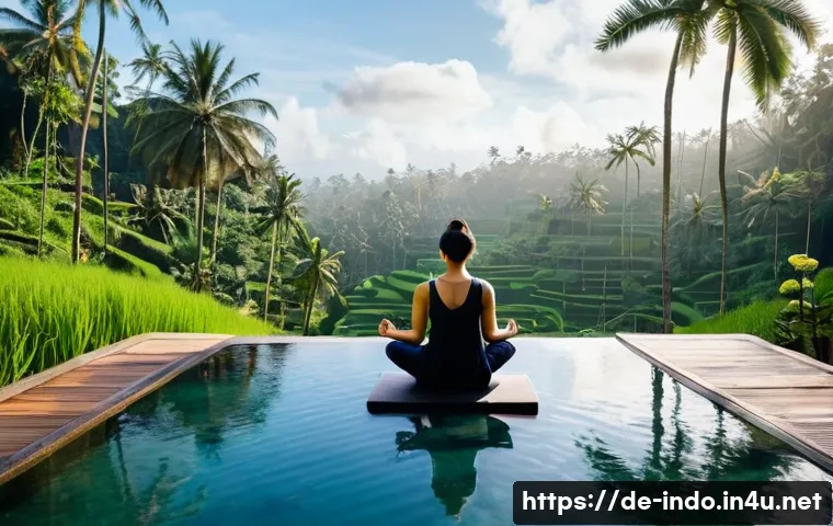 인도네시아 리조트 비교 - **Prompt 1: Balinese Serenity in Ubud's Rice Terraces**
"An image capturing a serene morning in ...